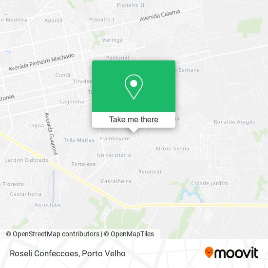 Roseli Confeccoes map