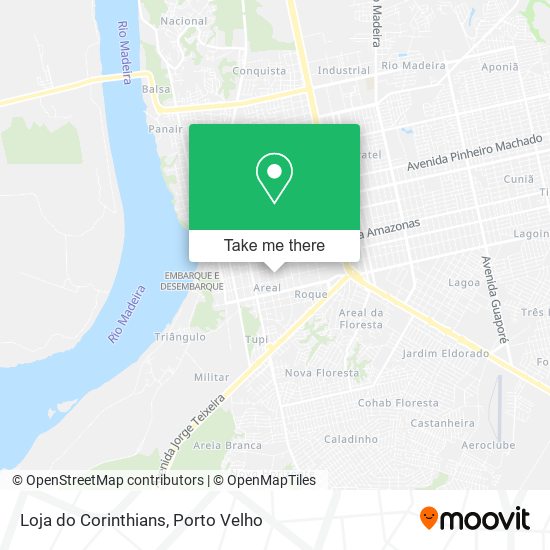 Loja do Corinthians map