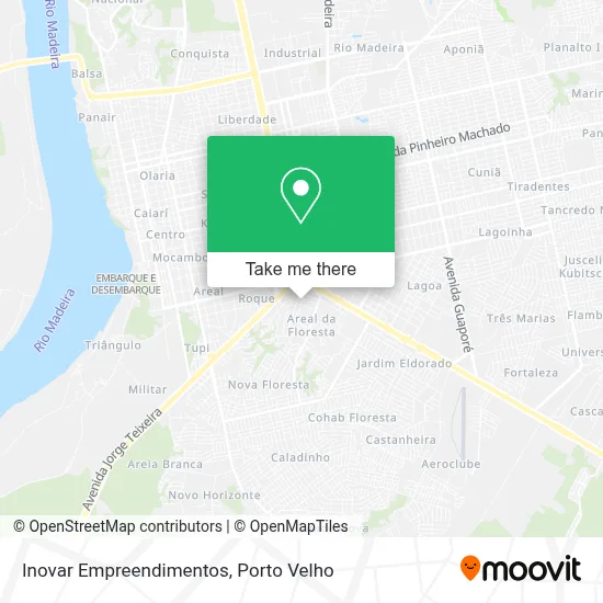 Inovar Empreendimentos map
