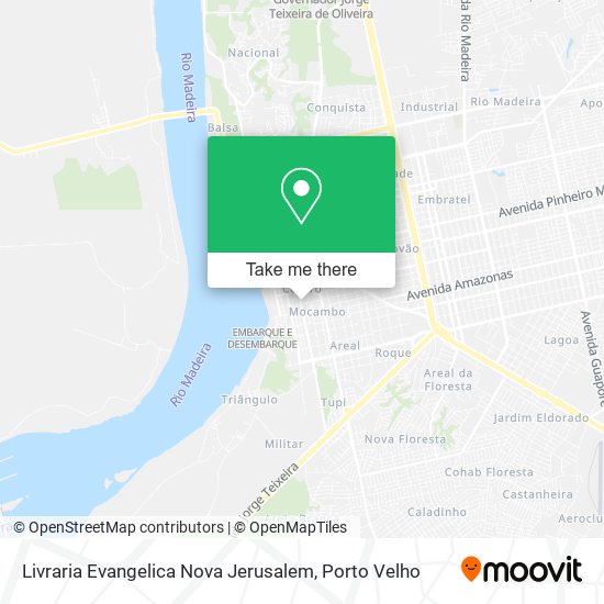 Livraria Evangelica Nova Jerusalem map
