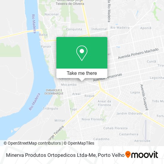 Mapa Minerva Produtos Ortopedicos Ltda-Me