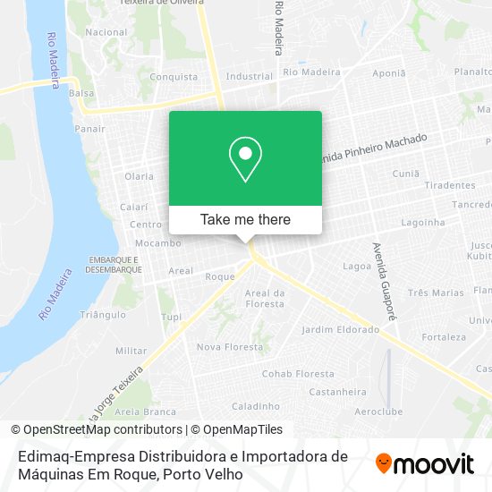 Edimaq-Empresa Distribuidora e Importadora de Máquinas Em Roque map