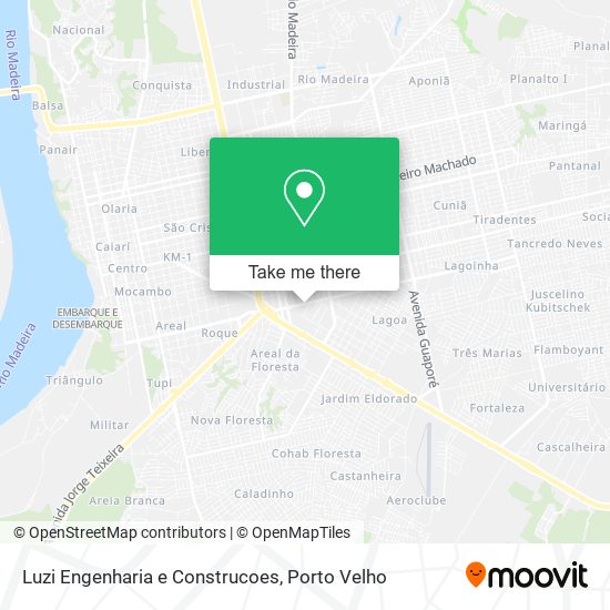 Luzi Engenharia e Construcoes map