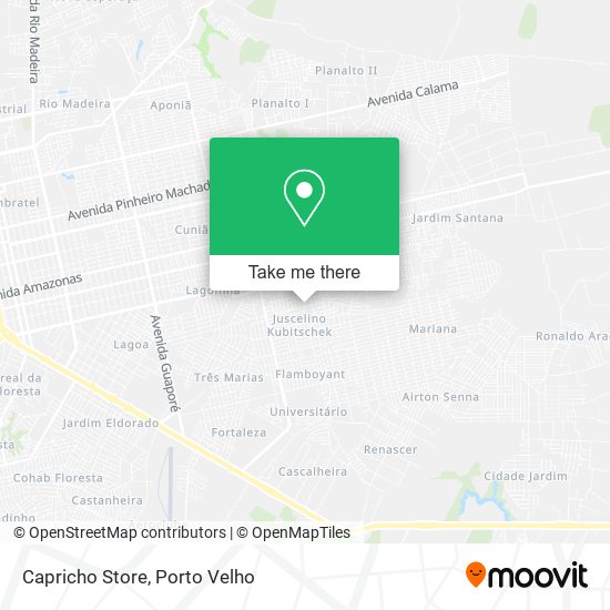 Capricho Store map