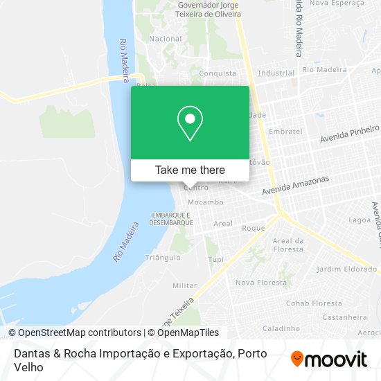 Mapa Dantas & Rocha Importação e Exportação