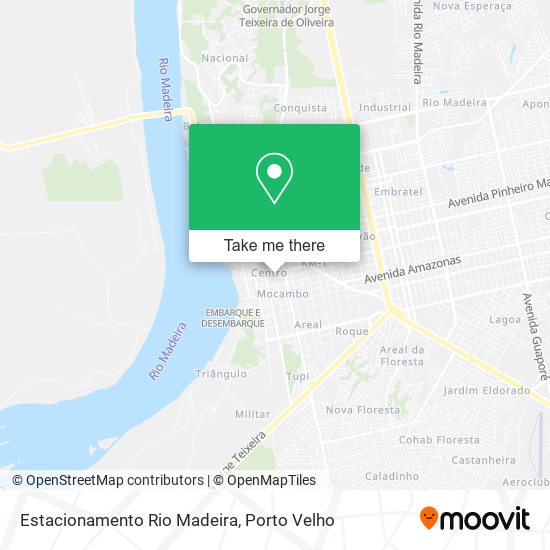 Estacionamento Rio Madeira map