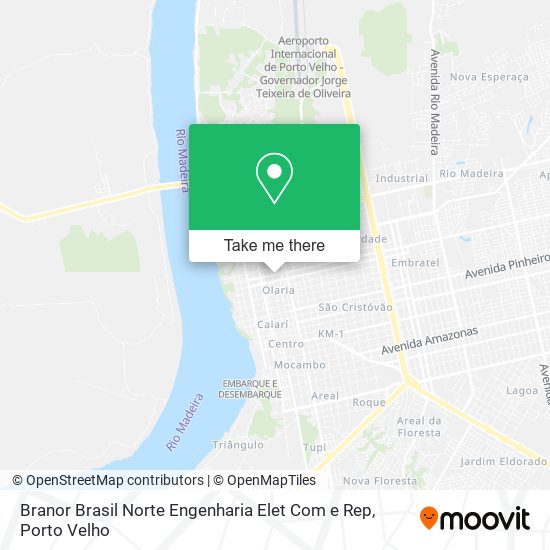 Branor Brasil Norte Engenharia Elet Com e Rep map
