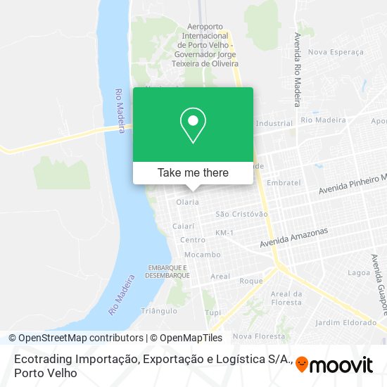 Ecotrading Importação, Exportação e Logística S / A. map