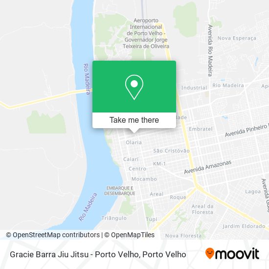 Gracie Barra Jiu Jitsu - Porto Velho map