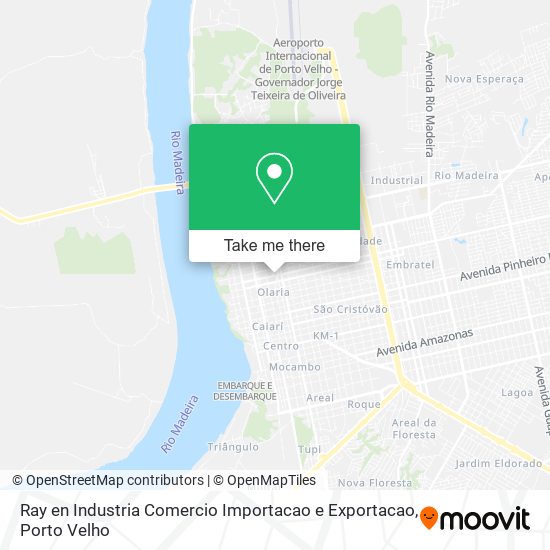 Mapa Ray en Industria Comercio Importacao e Exportacao
