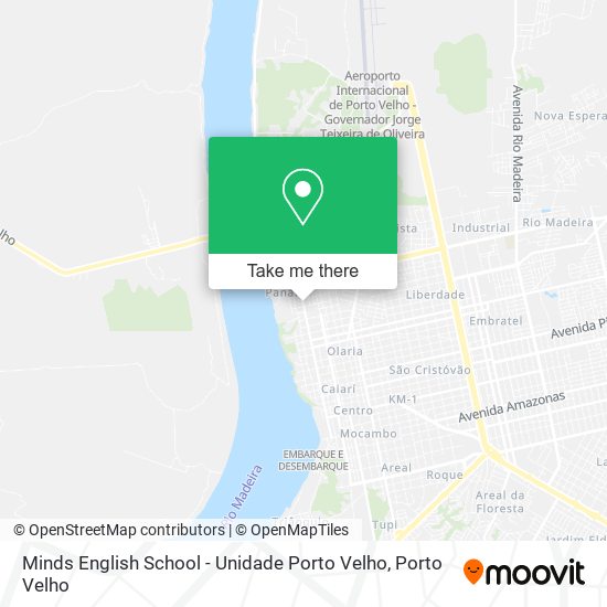 Minds English School - Unidade Porto Velho map