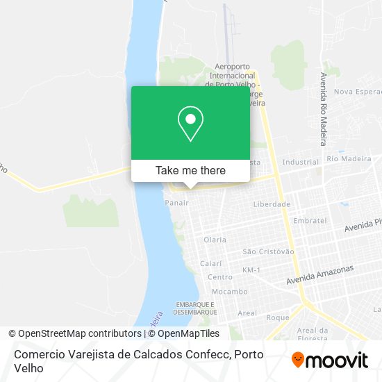Comercio Varejista de Calcados Confecc map