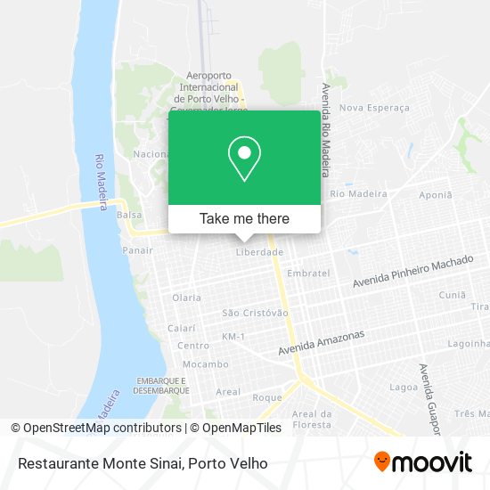 Restaurante Monte Sinai map