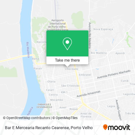 Bar E Mercearia Recanto Cearense map