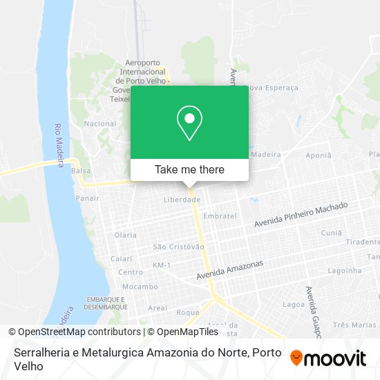 Serralheria e Metalurgica Amazonia do Norte map