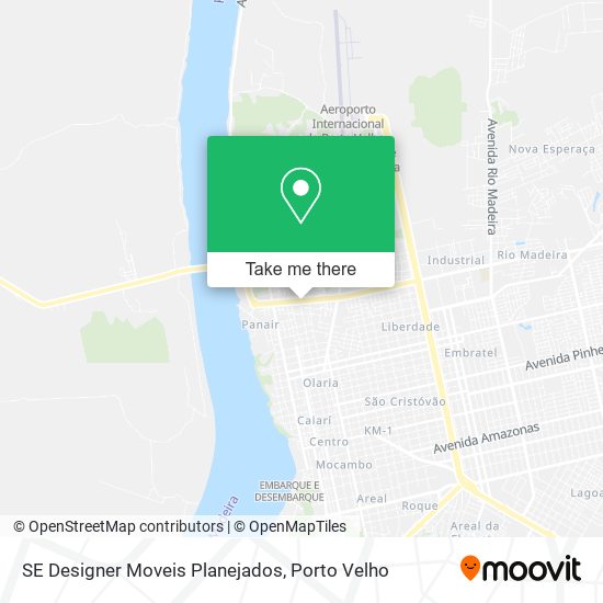 SE Designer Moveis Planejados map