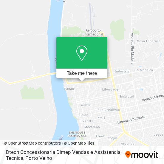 Dtech Concessionaria Dimep Vendas e Assistencia Tecnica map