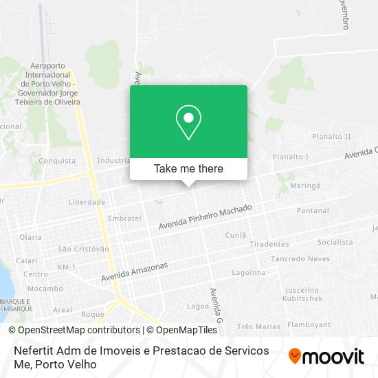 Nefertit Adm de Imoveis e Prestacao de Servicos Me map