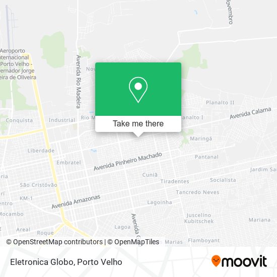 Eletronica Globo map
