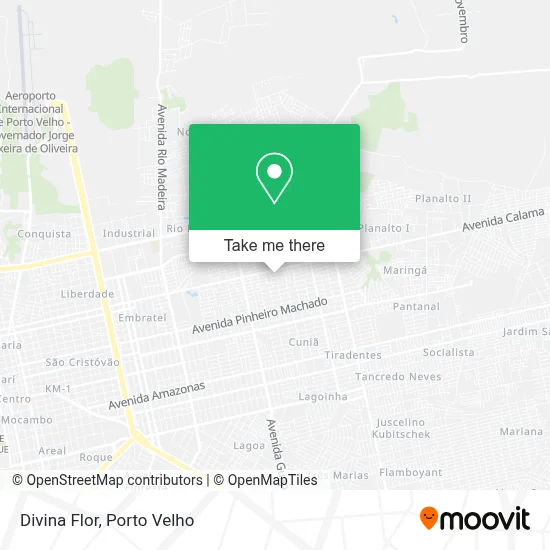 Divina Flor map