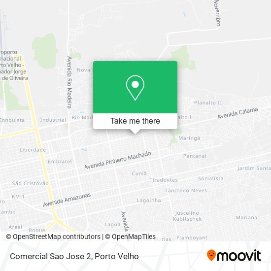 Comercial Sao Jose 2 map