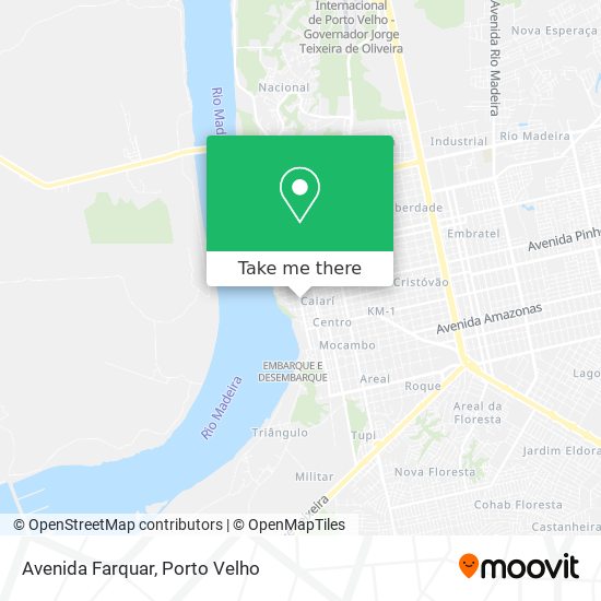 Avenida Farquar map