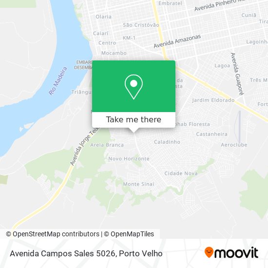 Avenida Campos Sales 5026 map