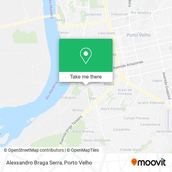 Alexsandro Braga Serra map