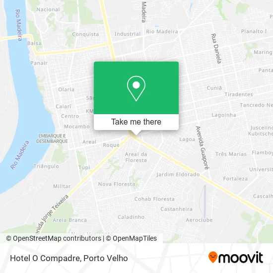 Hotel O Compadre map