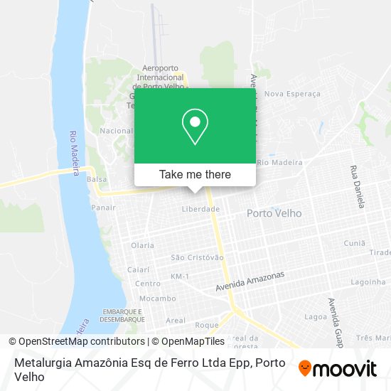 Metalurgia Amazônia Esq de Ferro Ltda Epp map