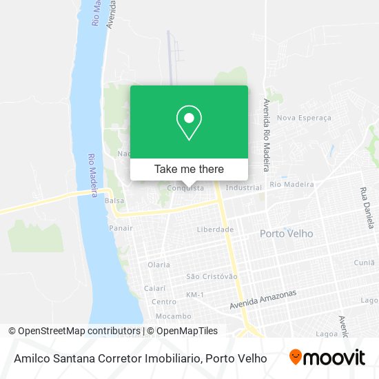 Amilco Santana Corretor Imobiliario map