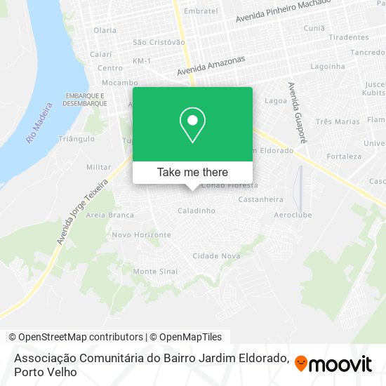Associação Comunitária do Bairro Jardim Eldorado map