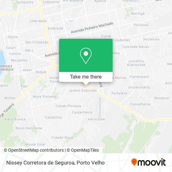 Nissey Corretora de Seguroa map