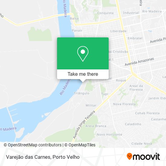 Varejão das Carnes map