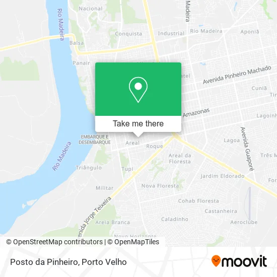 Posto da Pinheiro map