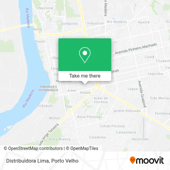 Distribuidora Lima map