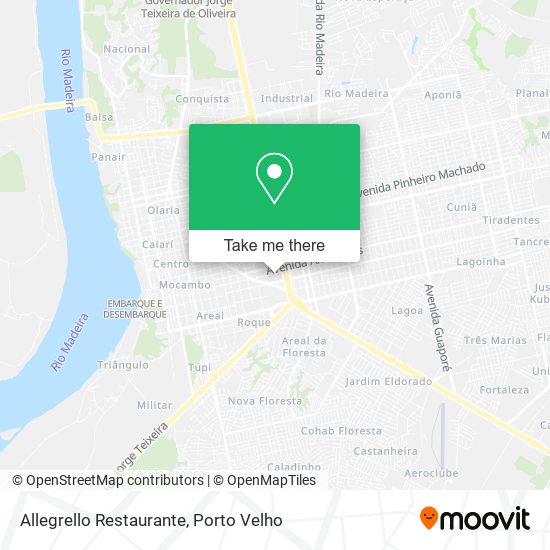 Allegrello Restaurante map
