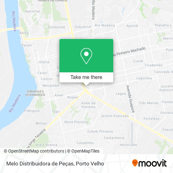 Melo Distribuidora de Peças map