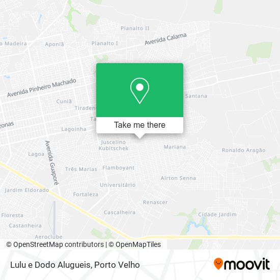 Lulu e Dodo Alugueis map