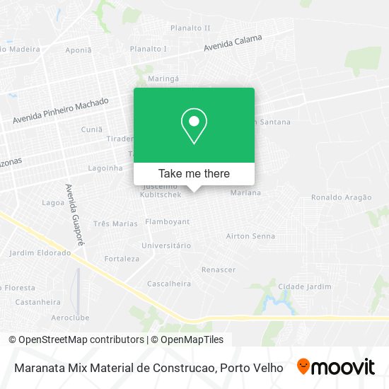 Maranata Mix Material de Construcao map