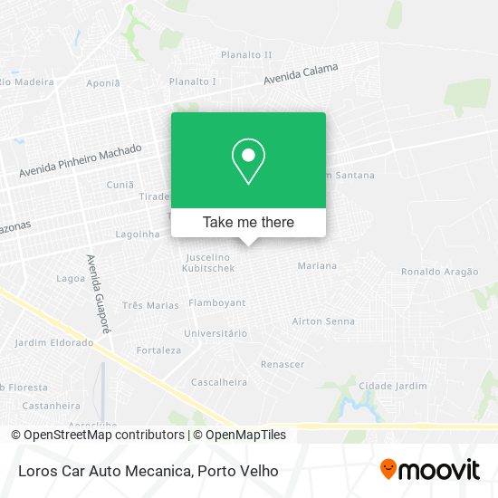 Loros Car Auto Mecanica map