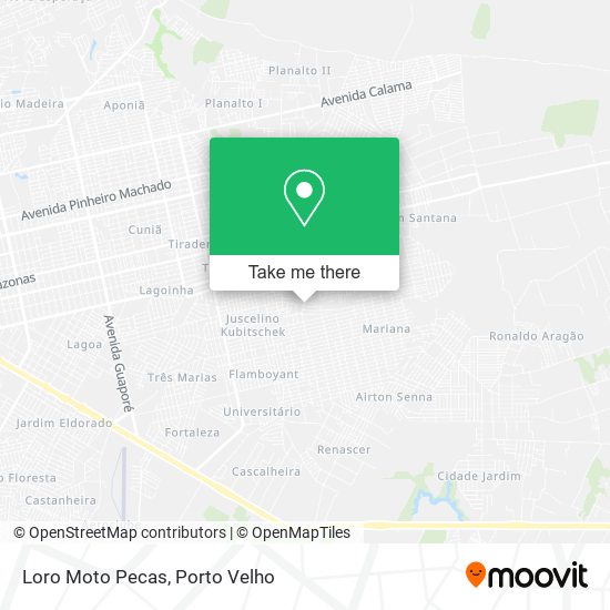 Loro Moto Pecas map