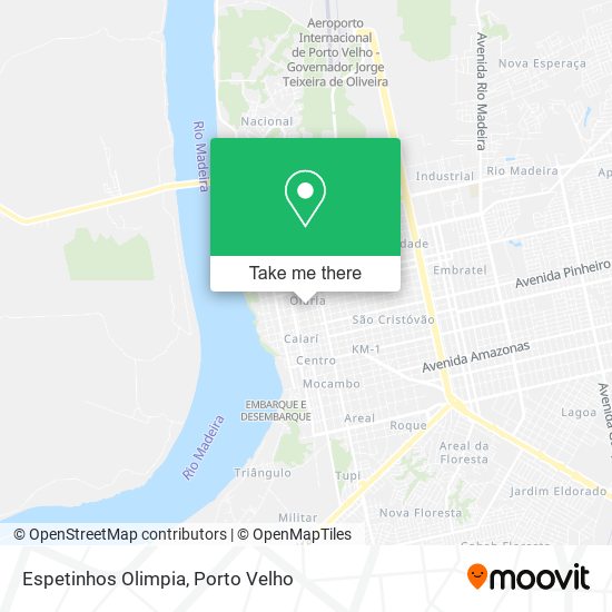 Espetinhos Olimpia map