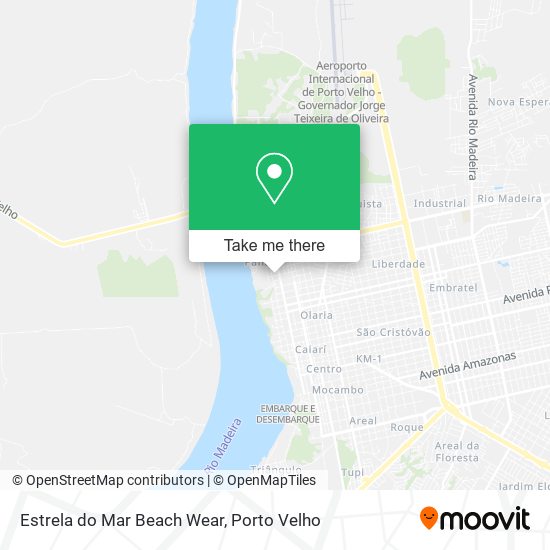 Mapa Estrela do Mar Beach Wear