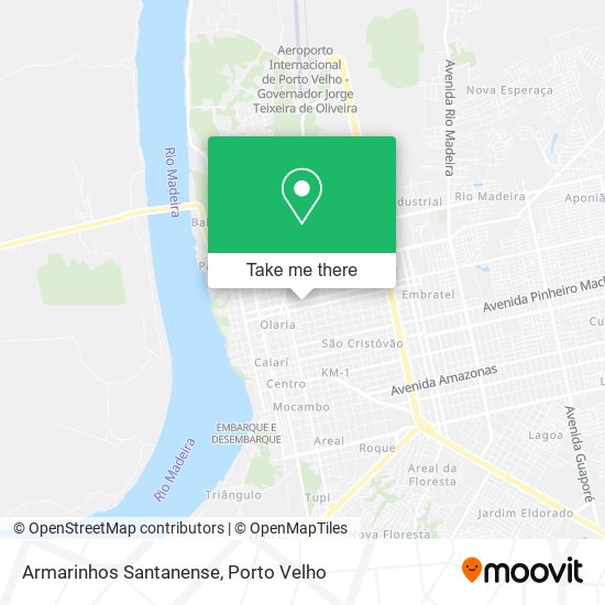 Armarinhos Santanense map