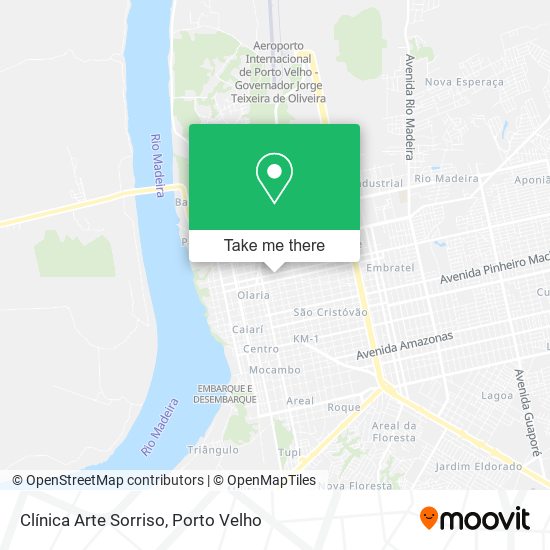 Clínica Arte Sorriso map