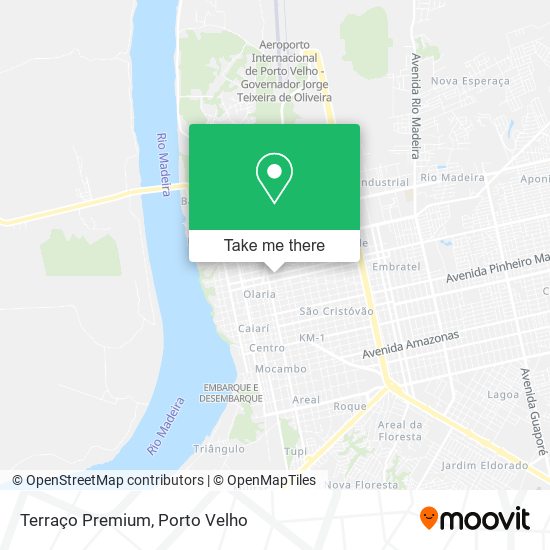 Terraço Premium map