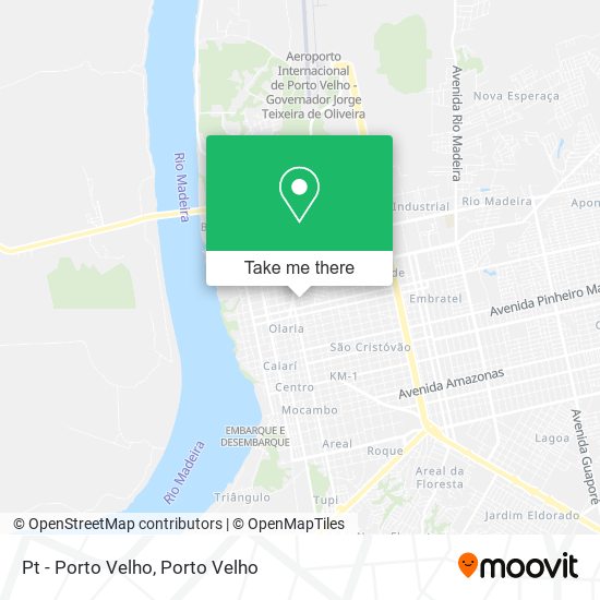 Pt - Porto Velho map