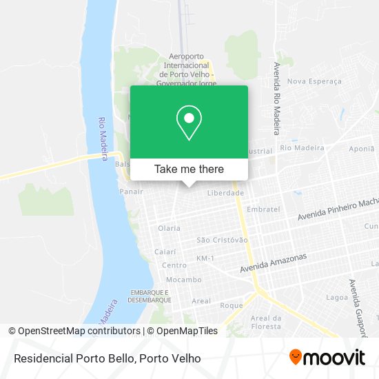 Residencial Porto Bello map