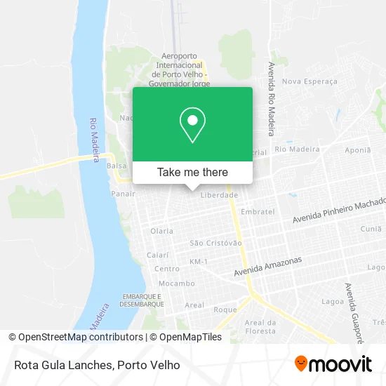 Rota Gula Lanches map